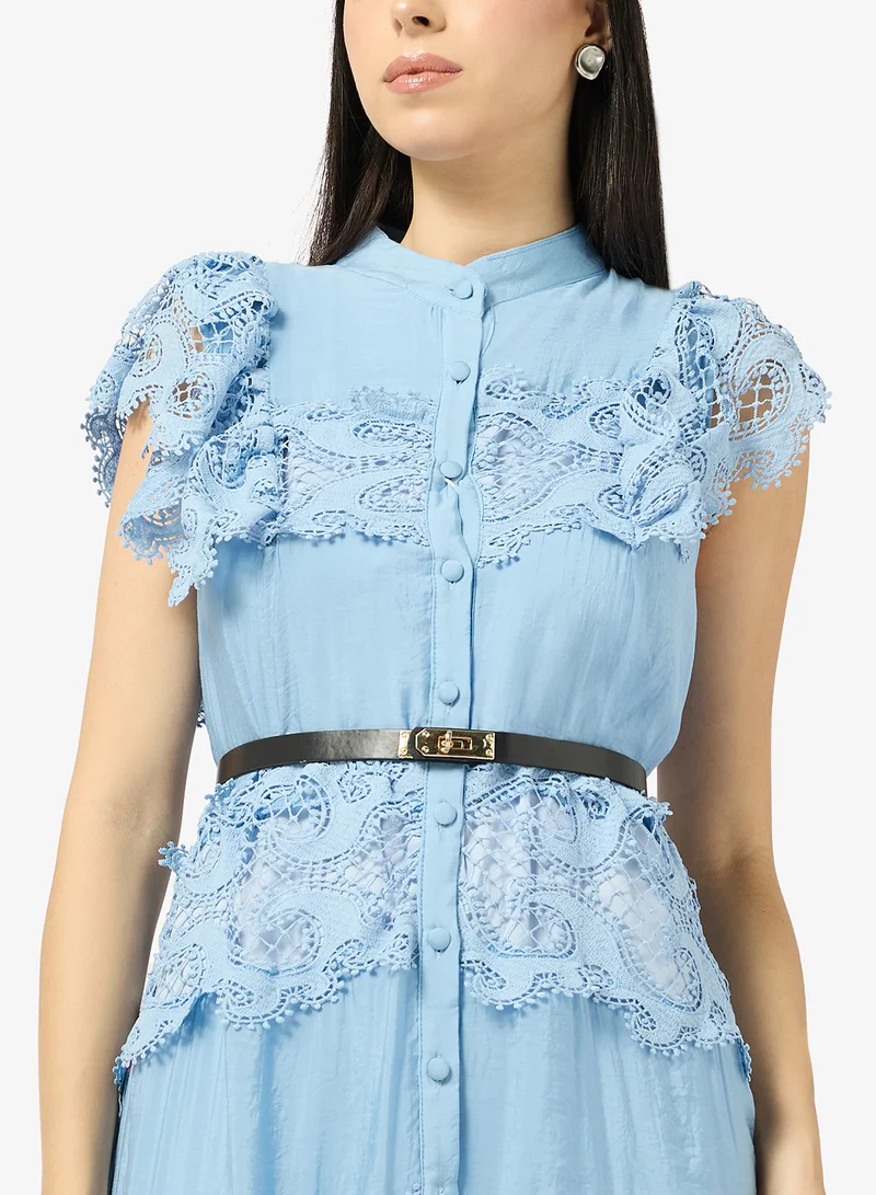 Ella  Lace A-line Dress for Women | Best Price UAE